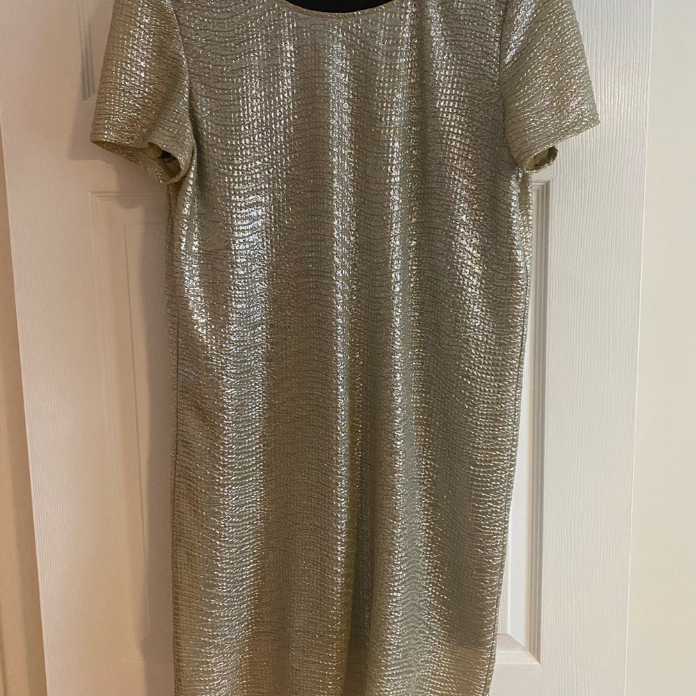 Silver Mini Dress